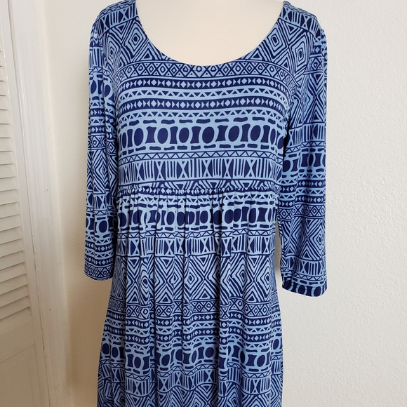 Reborn Abstract Print Dress - Picture 2 of 8